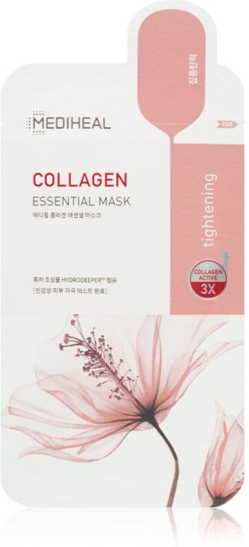 MEDIHEAL Essential Mask Collagen Feuchtigkeitsspendende Tuchmaske mit Kollagen 24 ml