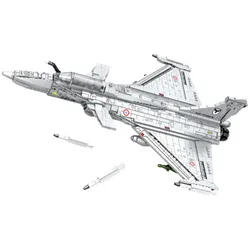 Reobrix 33035 Kampfjet Klemmbaustein Flugzeug 2099 Teile ab 14