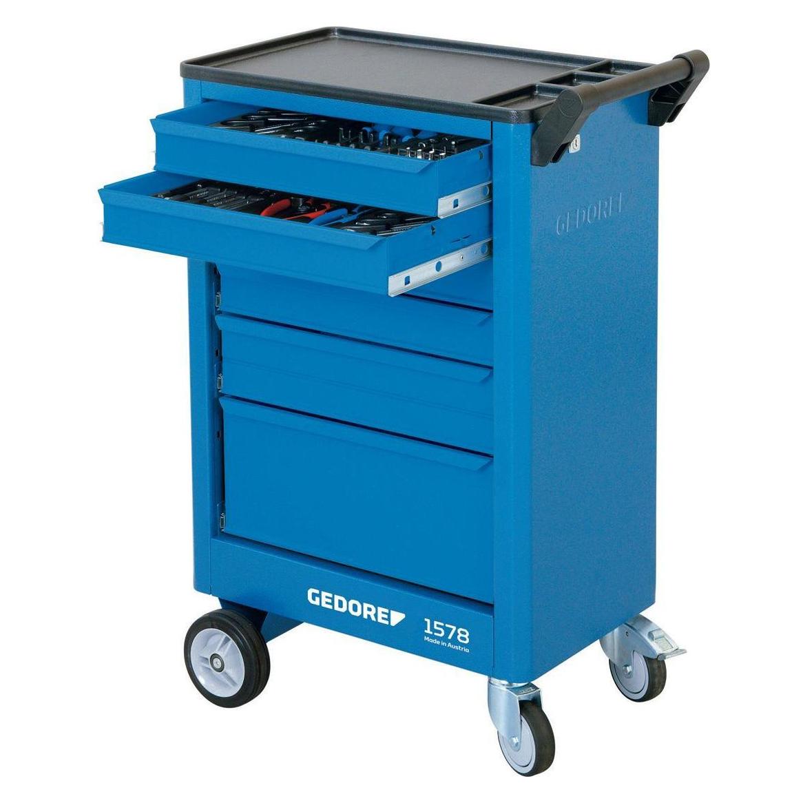 Gedore 1578 Werkzeugwagen mit 6 Schubladen (9018140 4010886850084)