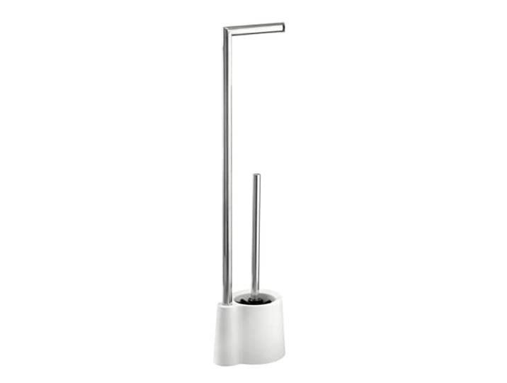 WENKO Stand WC-Garnitur freistehend, mit offenem WC-Bürstenhalter und
