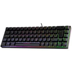 Deltaco Gaming GAM-158-DE Tastatur USB QWERTZ Nordisch Schwarz