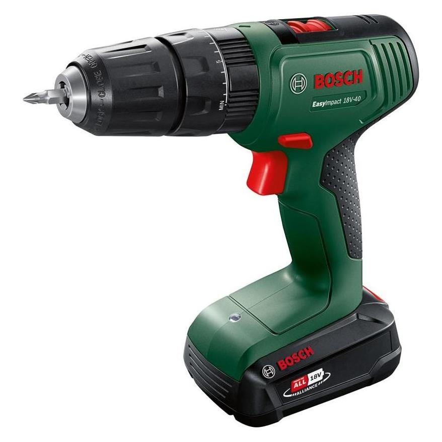 Bosch Home & Garden EasyImpact 18V-40 (Schlagbohrmaschine) (06039D8109)