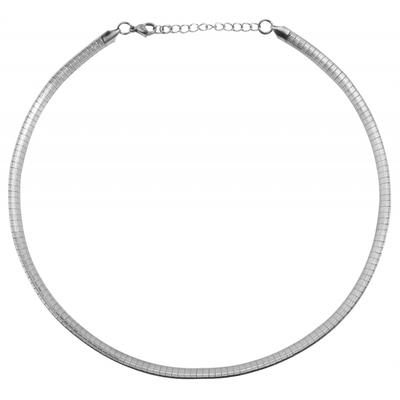 Kette ohne Anhänger ADELIA´S "Damen Edelstahl Halskette" Gr. 50, silber, Halsketten, Damen, 50, Edelstahl