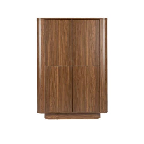 Housecraft Living Almira Kast met Marmerlook in Walnootkleur