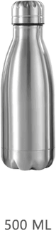 Inspire Picks Stainless Steel Water Bottle For Sports And Travel 500 Ml