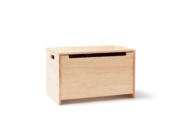Kids Concept - Saga Sitztruhe, 50,5 x 29 x 36,5 cm, Buche natur