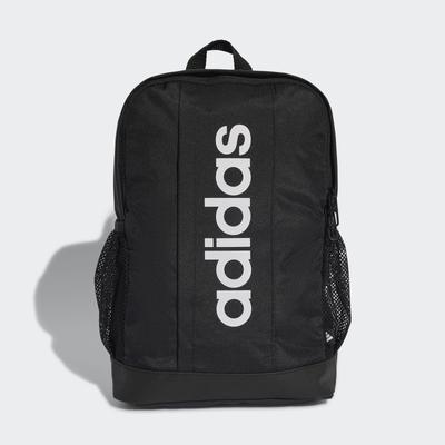 Rucksack ADIDAS PERFORMANCE "KIDS LINEAR", schwarz (schwarz, weiß), Rucksäcke, Kinder, Obermaterial: 100% Polyester, Rucksack, Maße: 10,5cmx 23cm x34cm