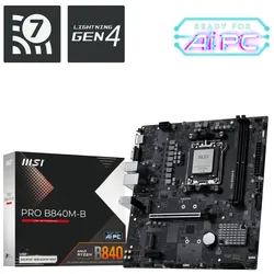 MSI PRO B840M-B Motherboard AMD B840 Sockel AM5 micro ATX