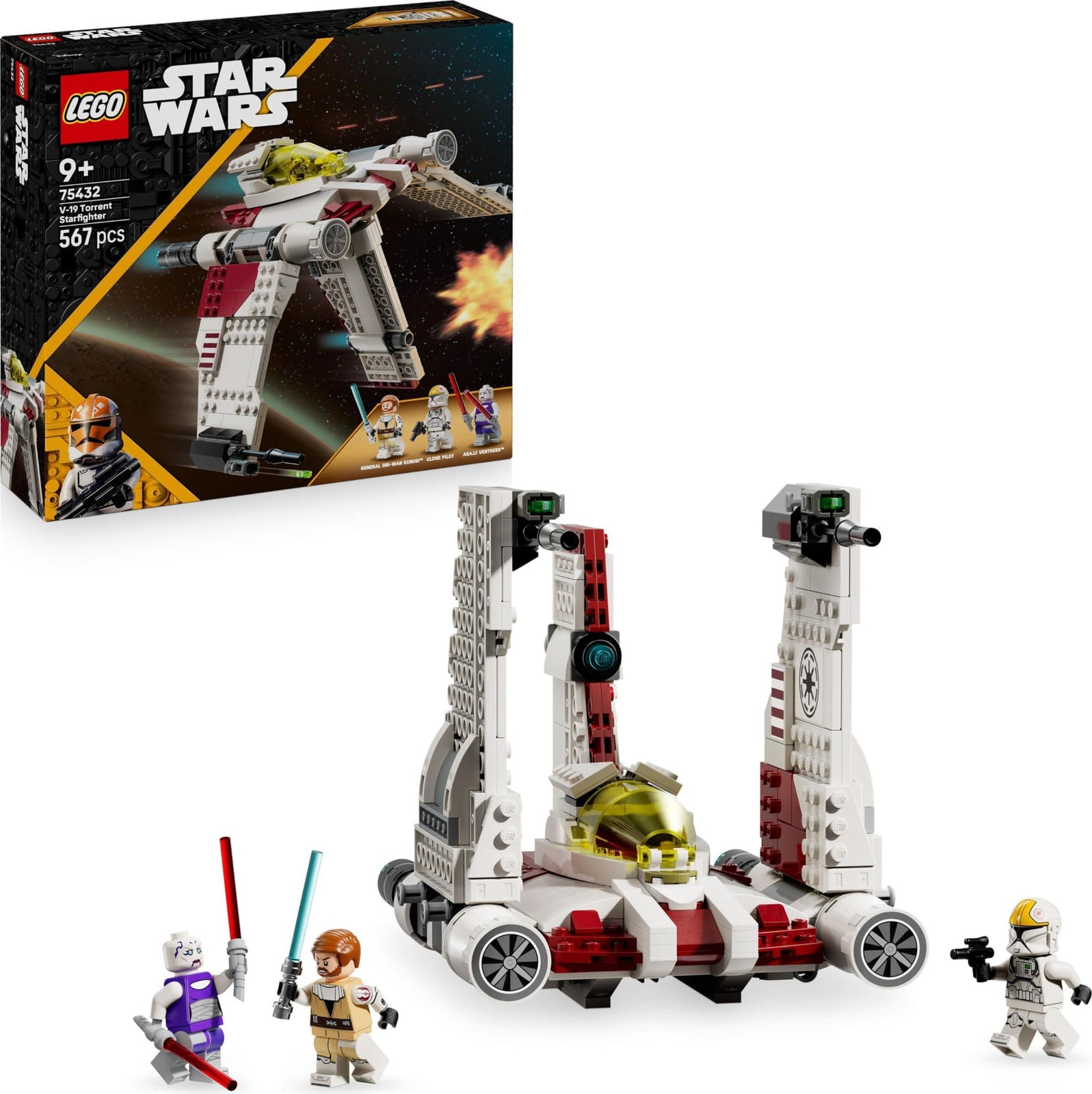 LEGO Star Wars V-19 Torrent Sterrenjager 75432