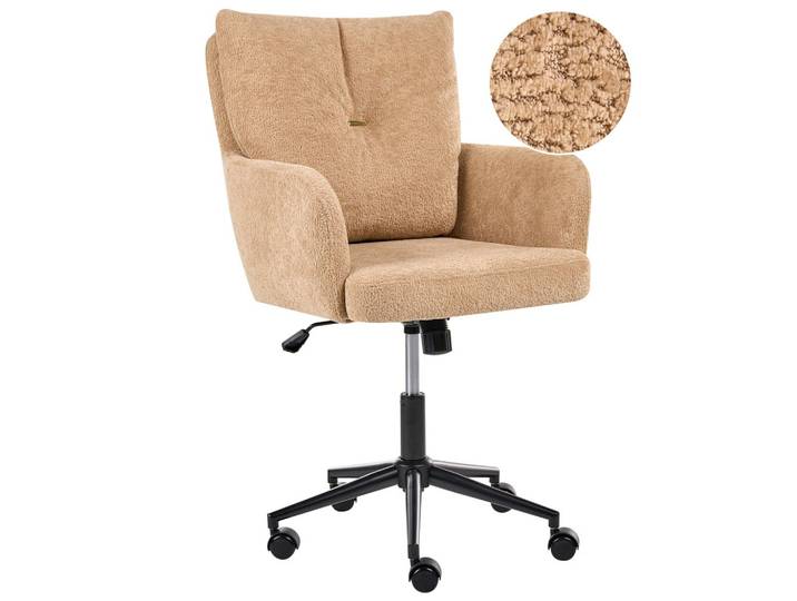 SCHREIBTISCHSTUHL Stoff Beige Alpine