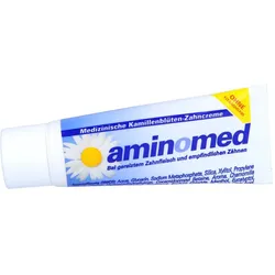 AMINOMED Kamillenblüten Zahncreme ohne Titandioxid