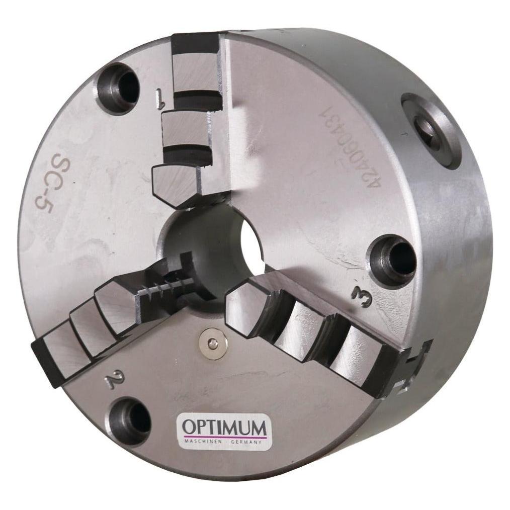 Optimum Dreibacken-Drehfutter Ø 125 mm (3356100)