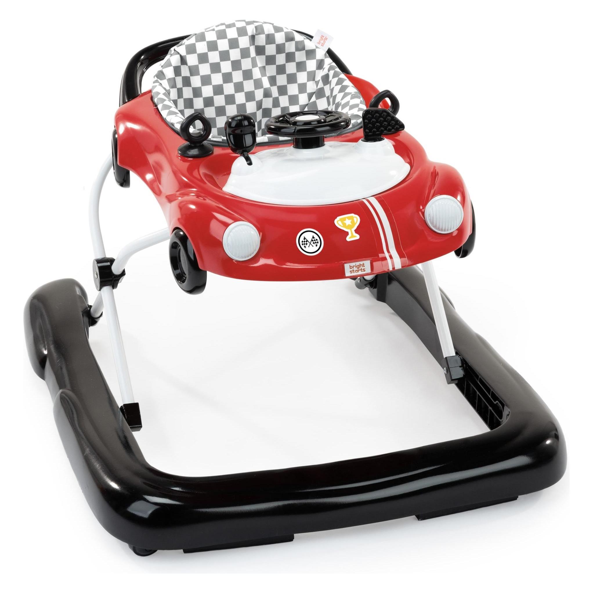 Bright Starts Little Speedster 3-in-1 Lauflernhilfe - Roter Rennwagen (BS-16784)