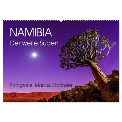 Namibia - Der weite Süden (Wandkalender 2027 DIN A2 quer), CALVENDO Monatskalender
