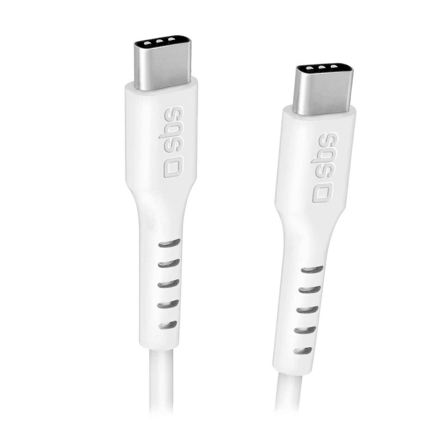 SBS USB-C - USB-C-Kabel 3m weiss TECABLE3MTCC240W Daten- und Ladekabel bis 240W Leistung