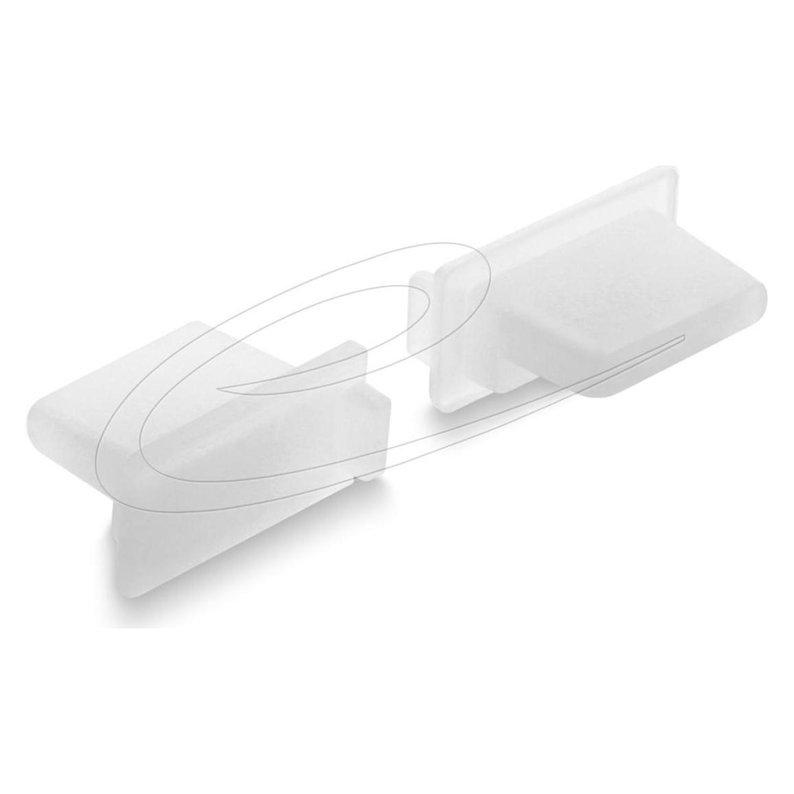 Delock Staubschutz für USB Typ-A Buchse 10 Stück Silikon transparent (87492) (87492)