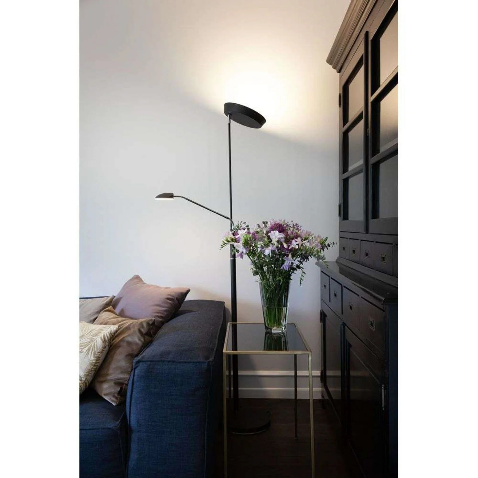 Halo Design Vegas Uplight Vloerlamp Brass - Metaal