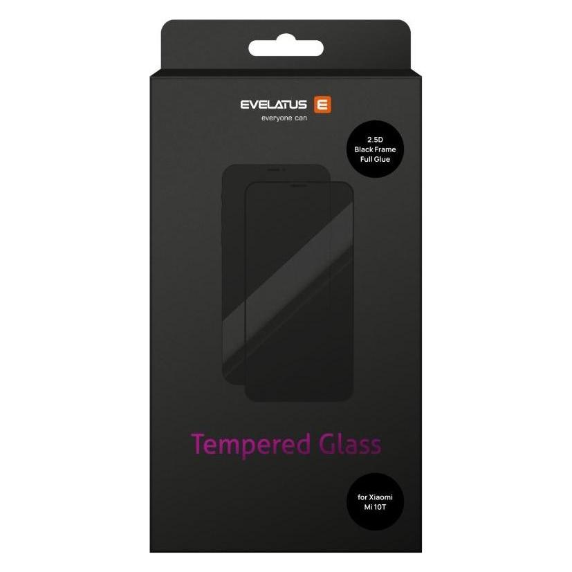 Evelatus Mi 10T 2.5D Black Frame (Full Glue) (Xiaomi Mi 10T) (EVE044503)