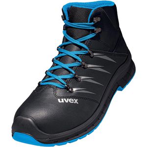 Uvex Sicherheitsschuhe 2 trend, 69352, ESD, S3, Stiefel, Stahlkappe, Glattleder, Gr. 43
