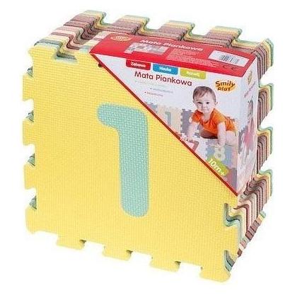 Smily Schaummatte Pastell-Zahlen (44424914)