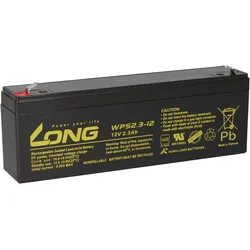 Kung Long WPS2.3-12 AGM-Akku 12V 2,3Ah – passend für CSB GP1222F1