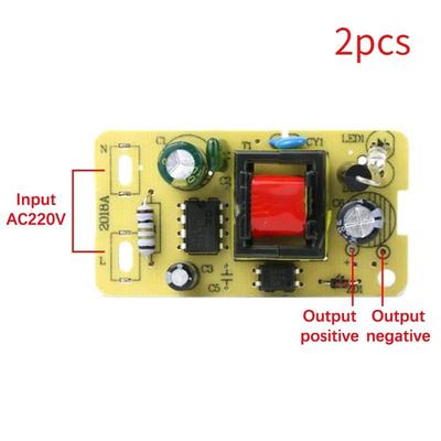 Compact 5V 2A Switching Power Supply Module For DIY Electronics 2pcs