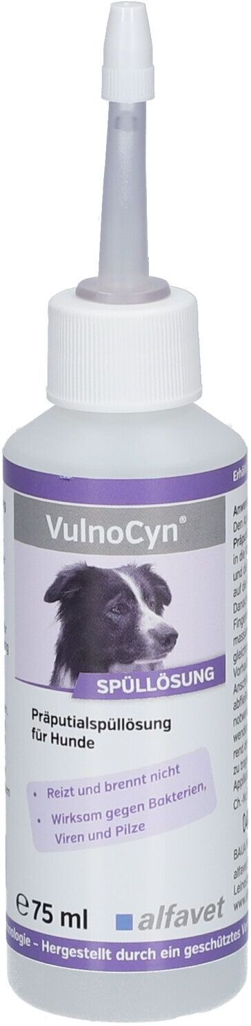 Vulnocyn Präputialspüllösung f.Hunde 75 ml Pumplösung