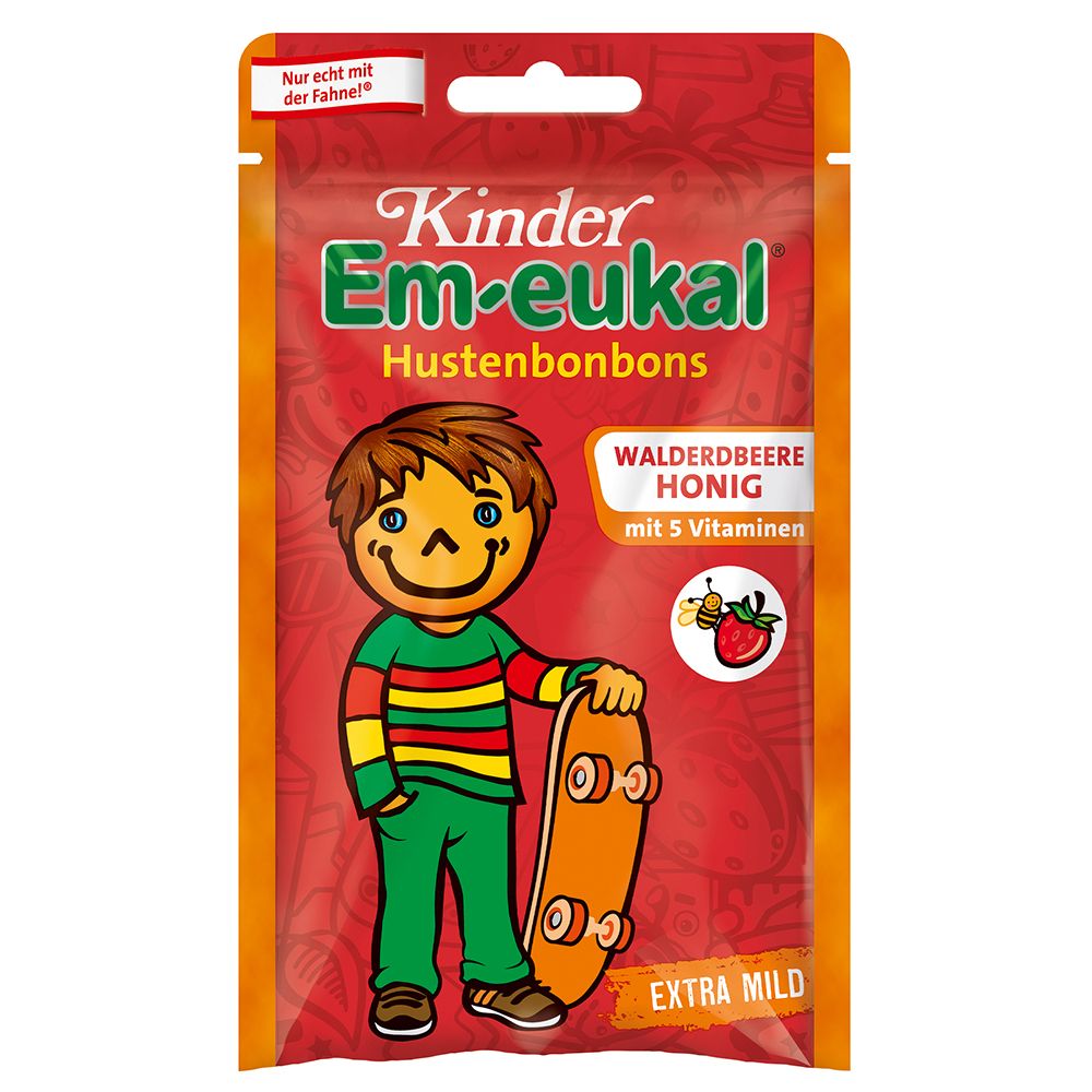 Em-Eukal Kinder Bonbons Walderdbeere-Honig zh. 75 g