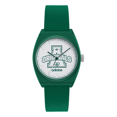 Quarzuhr ADIDAS ORIGINALS "PROJECT TWO", grün, Armbanduhren, Herren, Quarzuhr, Armbanduhr, Damenuhr, Herrenuhr, analog