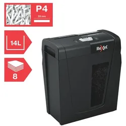 Rexel Aktenvernichter »Secure X8« schwarz, 20.4x35.5x35.1 cm