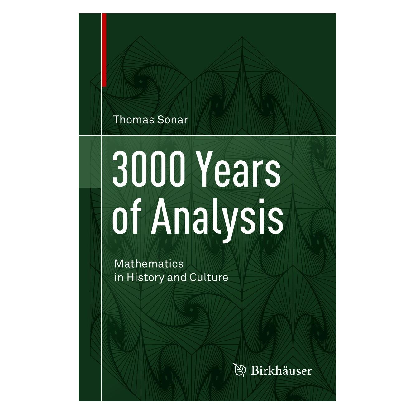 Springer Sonar:3000 Years of Analysis (Englisch, Hardcover, Thomas Sonar) (9783030582210)