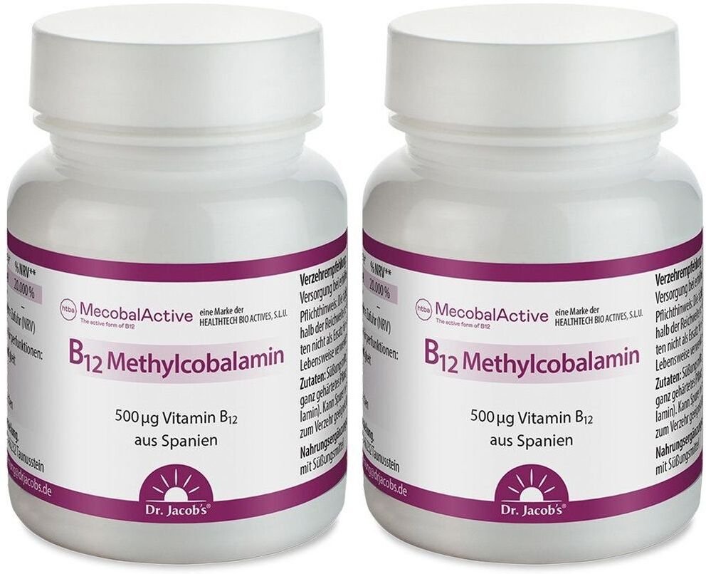 Dr. Jacob's B12 Methylcobalamin Dr.Jacob's Lutschtabletten 2x 2x60 St