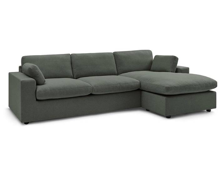 Ecksofa BOBOCHIC BELAIR Stoff grün