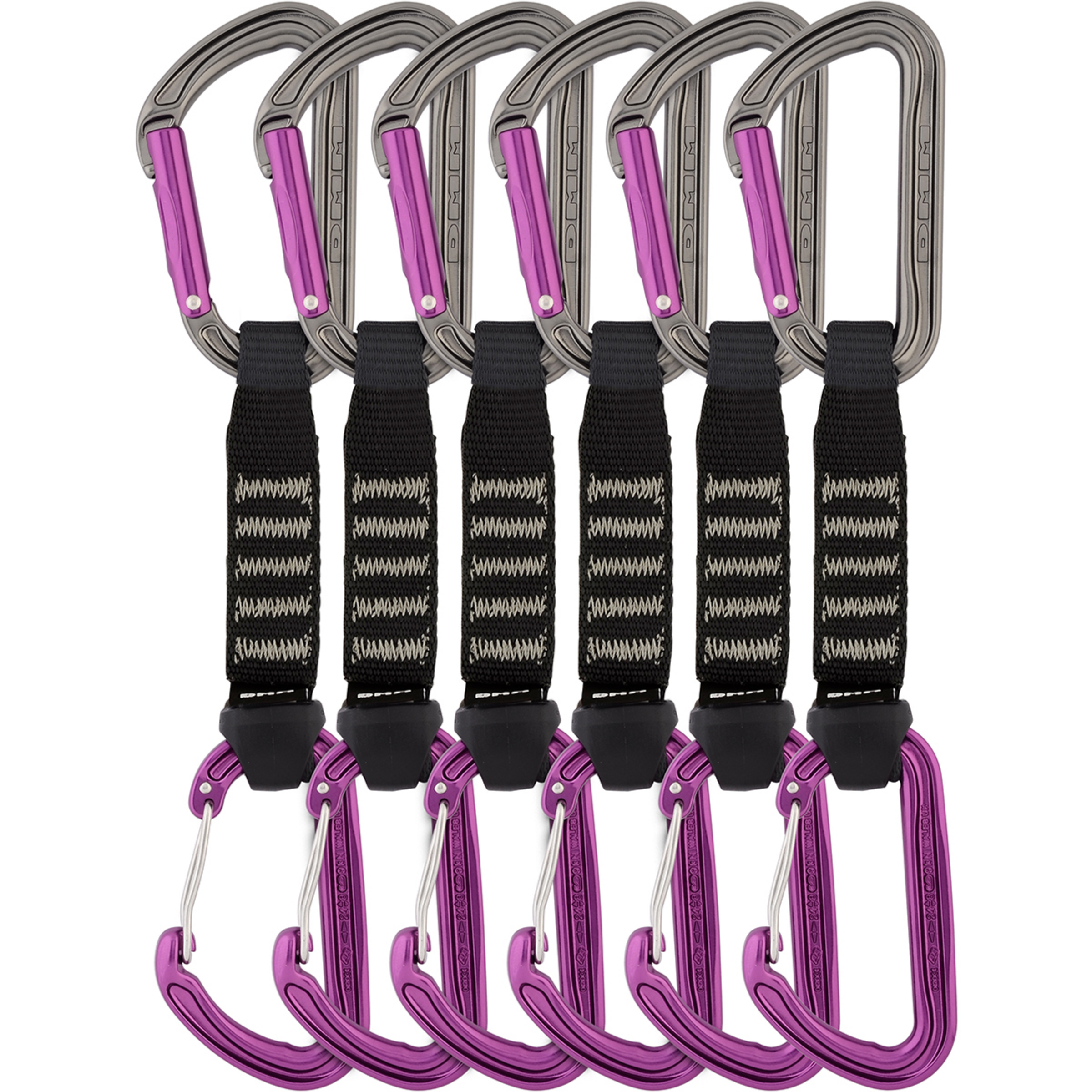 DMM Shadow/Spectre Hybrid 6er Pack Expresssets Express-Sets purple Größe 18cm Sportklettern
