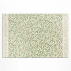 TEPPICH 60x90 cm Blattillustration von William Morris