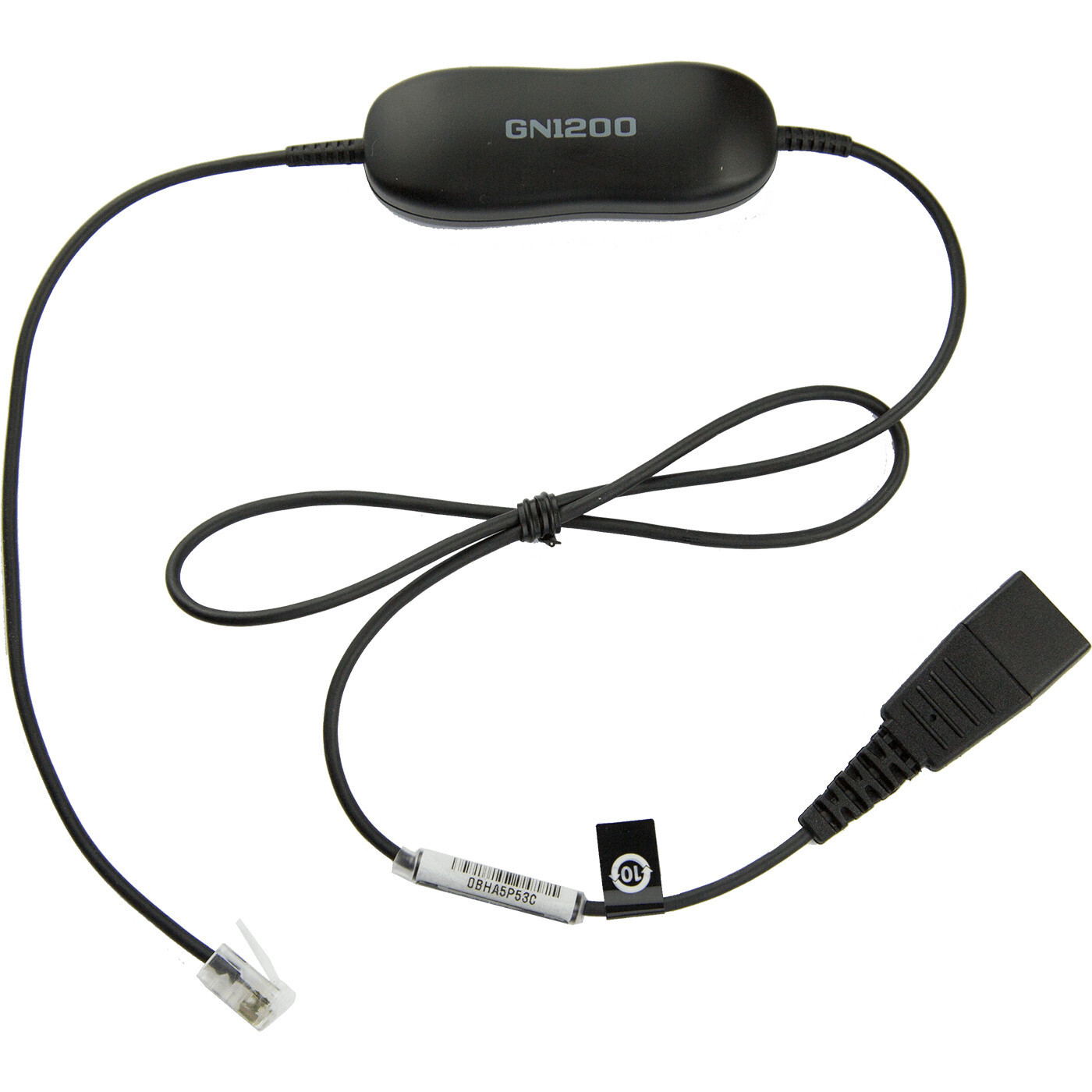Jabra kabel met QD-connector naar RJ10 voor GN 1200
