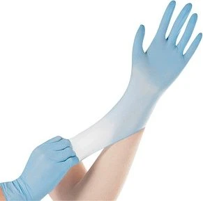 HYGOSTAR unisex Einmalhandschuhe SAFE SUPER STRETCH blau Größe XL 100 St.