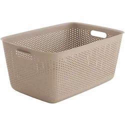 Wäschekorb Maja Taupe ca. 45 l