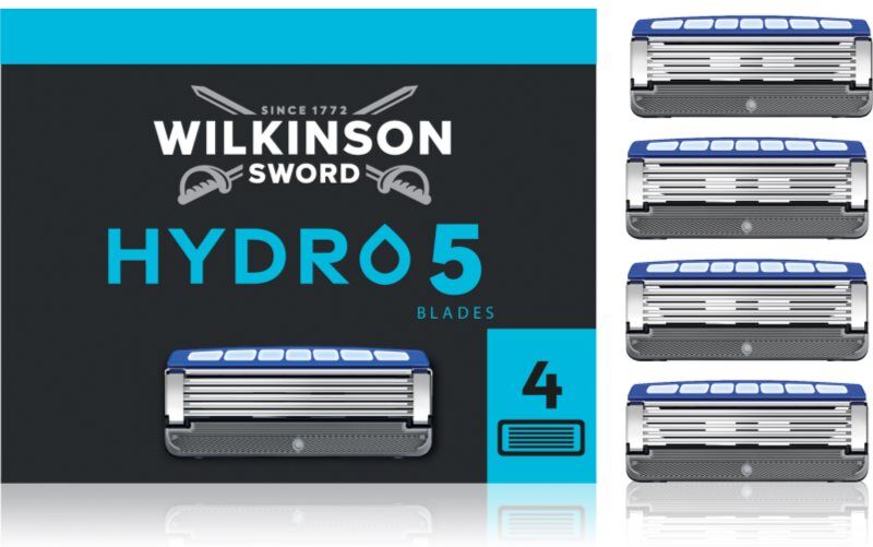 Wilkinson Sword Hydro5 Skin Protection Regular Spare Heads 4 pc