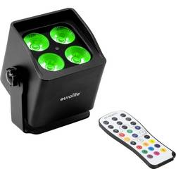 Eurolite 41700616 AKKU Mini IP UP-4 QCL MK2 DMX LED-Effektstrahler Anzahl LEDs (Details):4 4 W