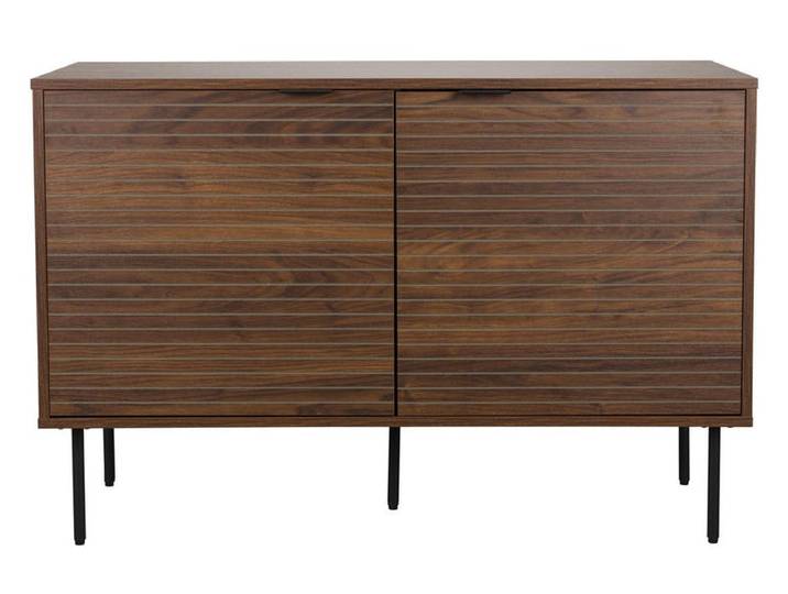 Sideboard Stripes Hoch – aus MDF in Braun - Braun - Luxusbetten24