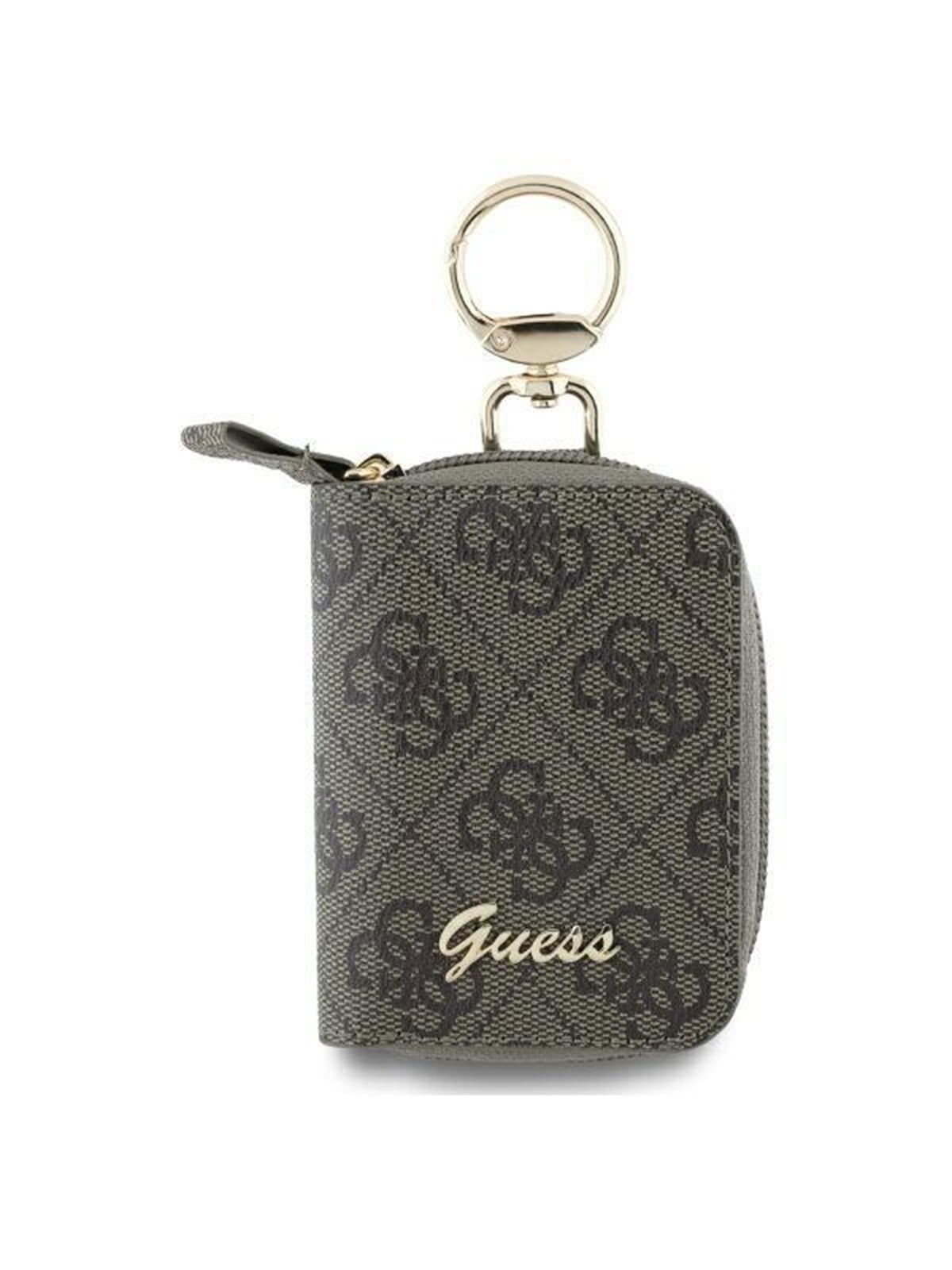 GUESS Cable Pouch GUABP4DPTW Brown/brown 4G Triangle Cable Pouch