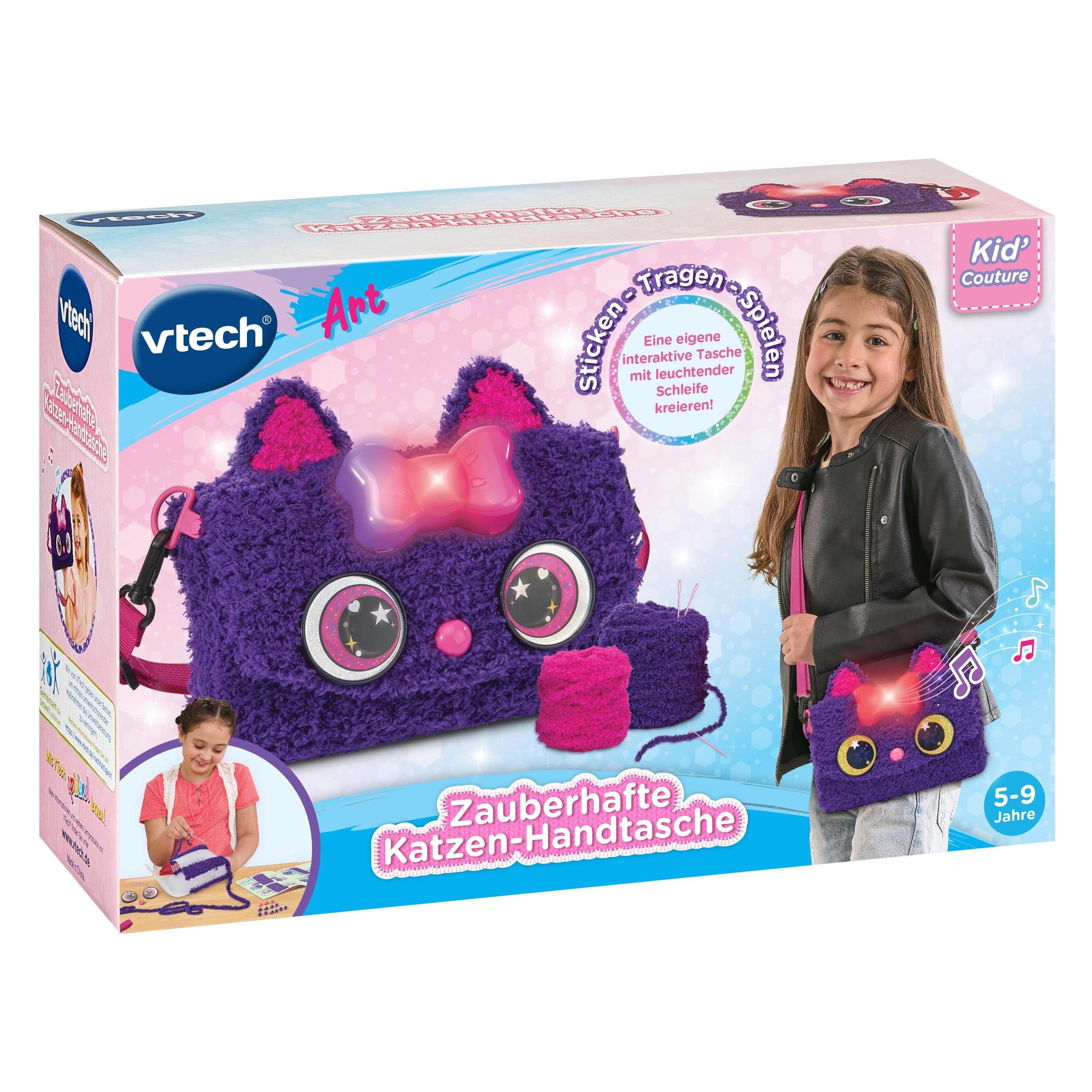 VTech Kid'Couture - Zauberhafte Katzen-Handtasche (Deutsch, 5 - 9 Jahre) (80-575104)