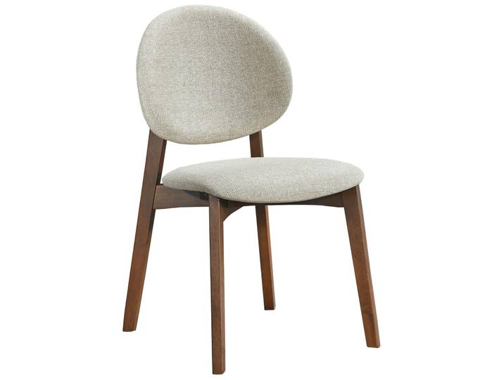 Selsey Stenne – Chaise en bois marron / beige