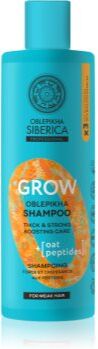 Natura Siberica Oblepikha Siberica Grow champô reforçador para estimular crescimento de cabelo 400 ml. Oblepikha Siberica Grow