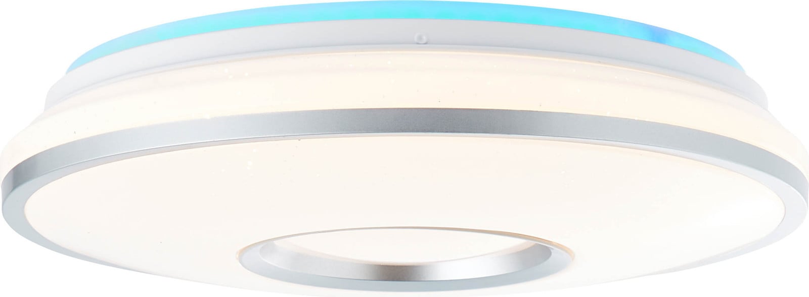 Brilliant LED Plafondlamp Visitation, Traploos Dimbaar met Afstandsbediening en Instelbare Kleurtemperatuur, Ø 39 cm
