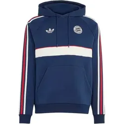 ADIDAS Herren Fansweatshirt FC Bayern München OG, Größe S in Blau Blau