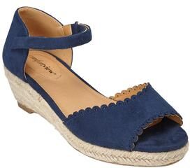 Women's The Charlie Espadrille by Comfortview in Navy (Size 11 M)