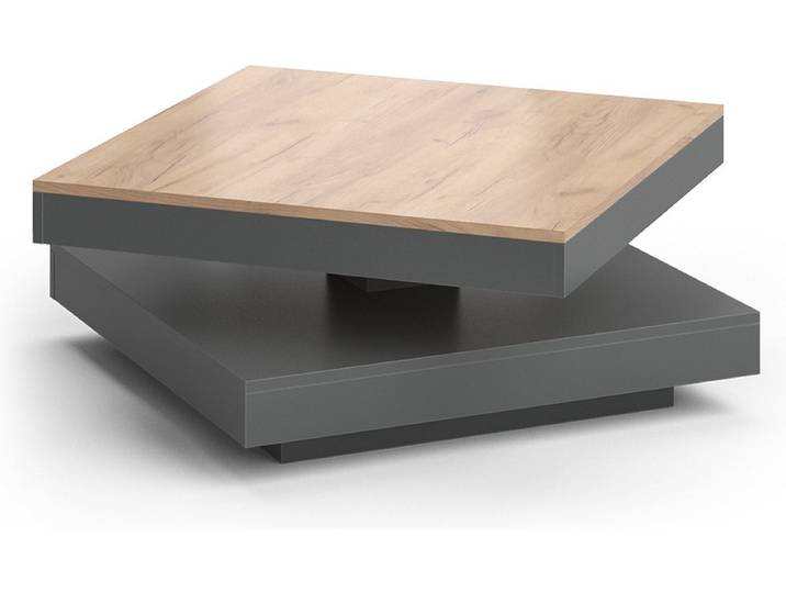 Vicco Elias Salontafel – 70 x 70 cm Antraciet