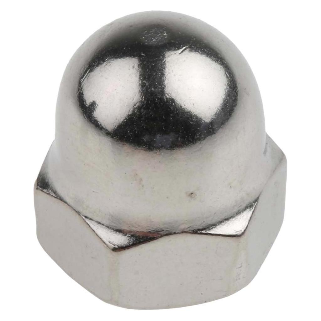 RS PRO Hutmuttern A4 rostfrei M8 (M8) (2484501)